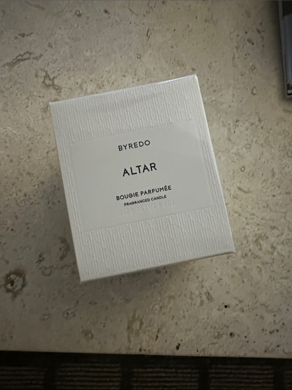 Byredo Altar Candle — brand new. Rare find